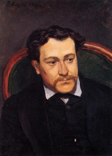 Frederic Bazille Portrait of Edouard Blau oil painting picture